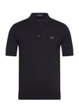 Fred Perry Classic Knitted Shirt Marinblå