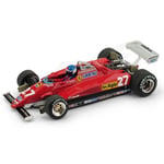 [FR] Brumm FERRARI 126 C2 PATRICK TAMBAY 1982 N.27 2nd ITALY GP 1:43 UPD - BM028