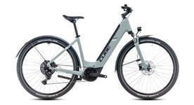 Vtc electrique cube nuride hybrid performance 625 allroad easy entry shimano cues 9v 625 wh 29   gris vert swamp 2025