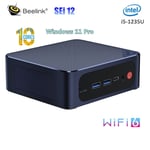 Beelink SEi 12 Intel 12th i5 1235U Office Mini PC 16G 500G SSD WiFi6 1000M 4K HD