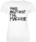 Rage Against The Machine Scrawl T-Shirt white