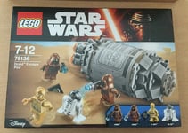 BOITE SET NEUF SCELLE LEGO VAISSEAU STAR WARS 75136 DROID ESCAPE POD AVEC JAWA