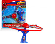 Marvel Spider-Man Turbo Copter Toy Kids Sky Spinner Launcher Birthday Party Gift