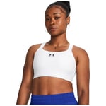 Under Armour Sports Bra Ladies Compression Support High Vest Crop Top HeatGear