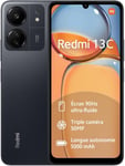 Xiaomi Redmi 13C Smartphone 4GB+128GB SIM free Unlocked - Midnight Black 