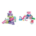 VTech - Tut Tut Bolides Disney, Le Monde Enchanté de Minnie avec Voiture Cabriolet Magique de Minnie Mouse & Tut Tut Bolides Disney, La Boutique des Délices de Minnie avec Magi-Camion