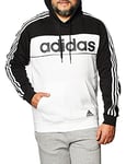 adidas Men's E Cb hooded sweatshirt., mens, GD5477, Black/White/Black, XXL