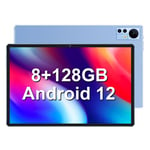 Tablette Android 12 de 10,36 Pouces, 8 go de RAM, 128 go de ROM, Qcta-Core, 7000mAh, Tablette Tactile WiFi6, HD 1200*1920(Blue)