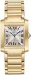 Cartier WGTA0113 Tank Francaise Hopea/18K keltakultaa