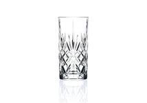 Rcr Lot 6 Lunettes Verre Transparent Pour Boisson, Melodia. 36Cl