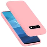 Cadorabo skal till Samsung Galaxy S10 Plus - i rosa - Flexibel TPU silikon