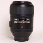 Nikon Used AF-S VR Micro-Nikkor 105mm f/2.8G IF-ED Macro Lens