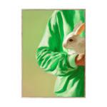 Paper Collective White Rabbit poster 70x100 cm