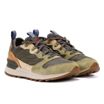 Merrell Alpine 83 Recraft Mens Olive/Multi Trainers - Green Textile - Size UK 11