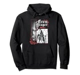 Attack on Titan Epic Titan Eren Yeager Manga Big Portrait Pullover Hoodie