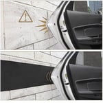 Eafc 200 X 20cm Car Door Protector Garage Rubber Wall Guard Bumper Safety Parking