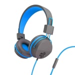 JLAB AUDIO Wired Headset Headphones  JBuddies Kids  - Grey/Blue