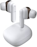 Blanc, Casque Sans Fil, Bluetooth 5.1, Microphone, Dual Driver