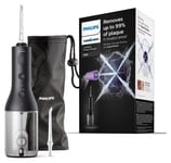 Philips Sonicare Cordless Power Flosser, Black, HX3826/33 Black