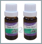 Bell's Healthcare Clove Oil B.P-Toothache | Warts | Acne | Scars-10ml- Pack of 2