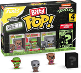 Funko Bitty POP! Teenage Mutant Ninja Turtles - Splinter, Raphael, Rocksteady 4