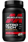 MuscleTech - Nitro-Tech 100% Whey Gold (Kort datum 30/4 2025)