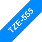 BROTHER TZ555 24 WHITE ON BLUE (TZE555)