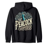 Fear The PEACOCK Shirt PEACOCKS Zip Hoodie