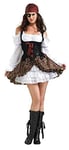 Rubie's Officielle pour Femme Buccaneer Babe Secret Wishes Adulte Costume – XS