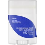 Isntree Sol & Skydd Solskydd Hyaluronic Acid Airy Sun Stick 22 g (9.318,00 kr / 1 kg)