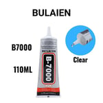 15ml 25ml 50ml 110ml B7000 Contact Clair Réparation De Téléphone Adhésif Universel Verre En Plastique Colle B-7000 Avec Applicateur De Précision - Type B7000 110ml 1pc