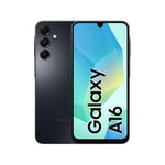 Samsung Galaxy A16 4G Android Smartphone, Super Amoled 6.7 Inch Screen, Multiple Cameras, 128GB Storage, Blue Black, (UK Version)