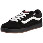 Vans Giniss, Baskets mode homme - Noir (Noir/blanc/noir), 42 EU