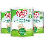 Cow & Gate First Infant Milk Stage 1 Birth Formula Powder Substitute Pack 3x700g