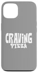 Coque pour iPhone 13 Craving Pizza - Fun Food Lover's