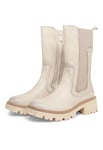 Mustang Femme 1469-509 Bottes, Tons Ivoire, 40 EU