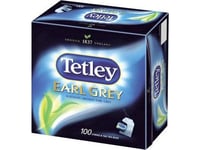 Tetley Tetley Earl Grey Intensive Te Med Etikett, Förpackning Om 100