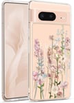 Gronda Clear for Google Pixel 8 Slim Phone Case, Shockproof TPU 8, Pink 