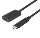 NÖRDIC aktiv 5m USB-C 3.2 Gen 2 SuperSpeed 10 Gbps Forlengelseskabel hann til hunn