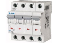 Eaton Automatisk Säkring, 4-Polig, 16A, B-Karaktär, 6 Ka, 400 V, Bredd 4 Moduler