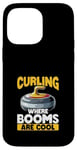 Coque pour iPhone 14 Pro Max Le curling là où les balais sont cool