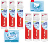 Colgate Toothpaste Pump Cool Stripe Cavity Protection Fluoride 100ml x6 New Look