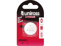 Uniross – Lithium Button CR2450 3V - BL1 (U1CR2450)