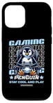 iPhone 12/12 Pro Gaming Penguin Video Game Graphic For Men Boys Women Kids Case