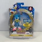 Jakks Sonic The Hedgehog Figure With Yellow Chaos Emerald 30th Anniversary NEW