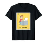 Funny Mexican Lottery Bingo Game El Gamer T-Shirt