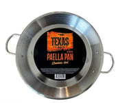 Texas Club Paella pan rostfritt stål för Kamadogrill