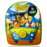 Official Scooby Doo Mystery Machine Eva 3D Boys Girls Backpack Rucksack Bag New