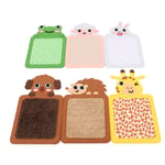 Sensory Mats For Autistic Children Playful Learning Toys Textured 6 Pcs Sensory