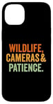 iPhone 14 Plus Wildlife Cameras and Patience Nature Photography Lovers Case